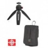 Manfrotto Pixi Mini-trepied + Husa Kata DF-404