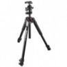 Manfrotto 055XPRO3-BH kit picioare trepied 3 sectiuni aluminiu + cap