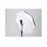 Pachet Lastolite Umbrela 8 in 1 93cm + Manfrotto Smart Tilt, suport umbrela cu patina pentru blitz + Lastolite LS1158 Stativ