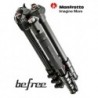 Pachet Manfrotto Befree kit trepied foto gri + Manfrotto NX rucsac foto pentru DSLR