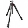 Pachet Manfrotto 055XPRO3 trepied foto aluminiu + Manfrotto MVH500AH cap trepied video