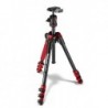 Pachet Manfrotto Befree kit trepied foto rosu + Gitzo geanta foto