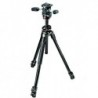Pachet Manfrotto MK290DUA3-3W kit trepied cu cap 3Way + Manfrotto geanta trepied 75 cm Non Padded