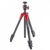 Pachet Manfrotto Compact Light rosu + Manfrotto Amica 30BB geanta foto