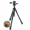 Pachet Manfrotto MK290DUA3-3W kit trepied cu cap 3Way + Kata AH-17 Pro Light geanta foto DSLR