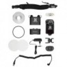 Pachet Quadralite Reporter 360 TTL pentru Canon kit cu acumulator + Kata DL-ORBT-10 geanta foto
