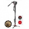 Manfrotto MVMXPRO500 monopied video cu baza Fluidtech