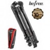 Manfrotto Befree Travel kit trepied foto albastru