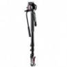 Pachet Manfrotto MVMXPRO500 monopied video cu baza Fluidtech + Manfrotto geanta trepied 80 cm Non Padded