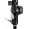 Pachet Manfrotto Smart Tilt, suport umbrela cu patina pentru blitz + Manfrotto Nanopole MS0490A Stativ cu baza detasabila